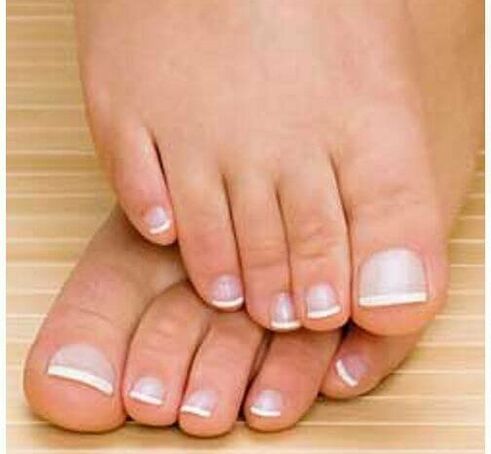 A healthy nail